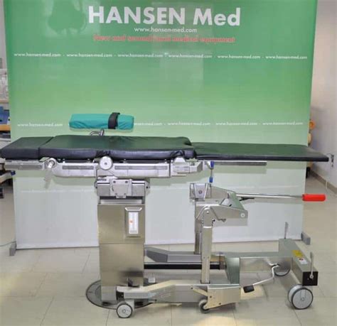 Maquet Hansen Medizin Technik Gettinge Op Tisch