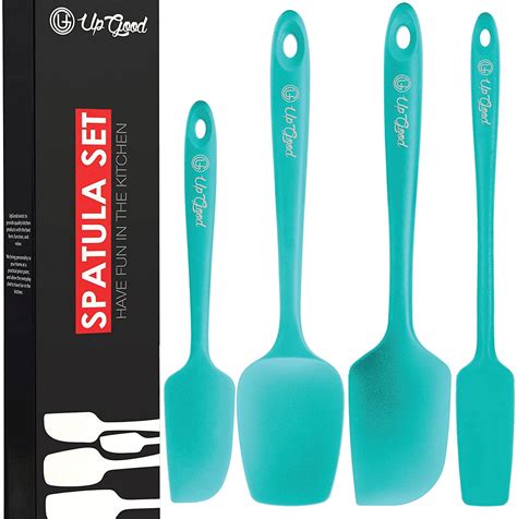 Premium Silicone Spatula Set High Heat Resistant Nonstick Kitchen