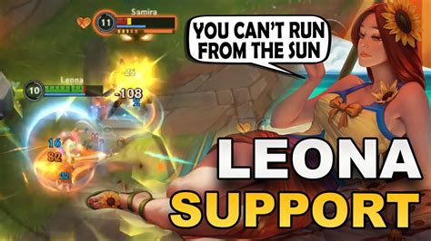 The Hottest Support Can Tank Everything 😍 Leona Jungle Build And Runes Wild Rift Youtube