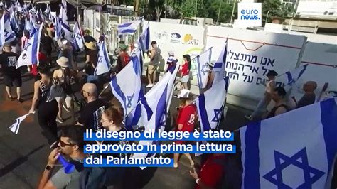 Israele Proteste E Blocchi In Tutto Il Paese Contro La Riforma