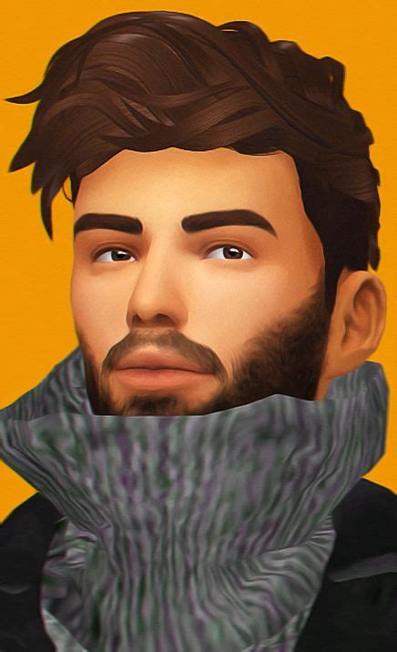 Sims 4 Maxis Match Curly Hair Male Acuhon