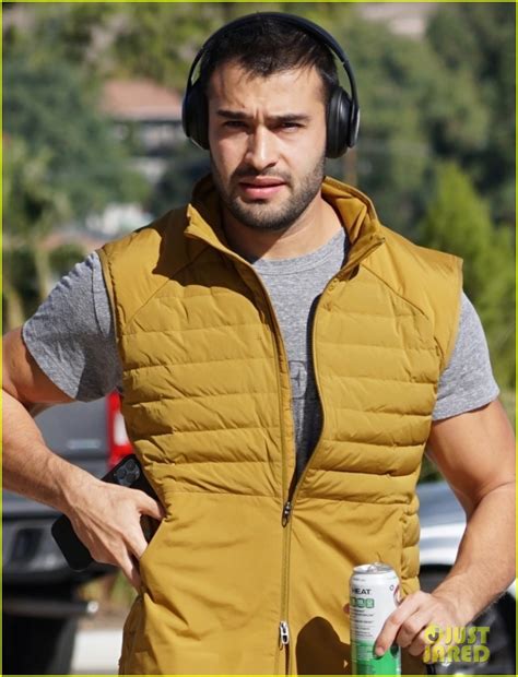 Sam Asghari Shows Off His Muscles While Arriving at the Gym: Photo ...