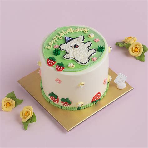 Maltese Strawberry Land Bento Cake Baker S Brew Customised Cakes