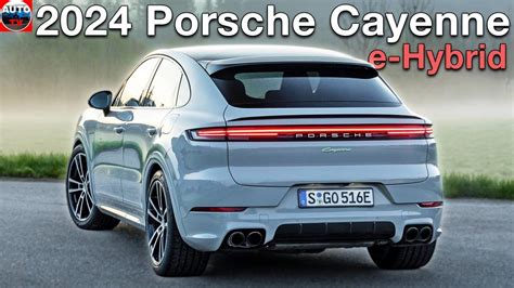 NEW 2024 Porsche Cayenne E Hybrid Coupe FIRST LOOK In Crayon Cayenne