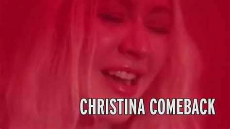 Christina Aguilera 37 Strips Completely Naked As She S Covered In Slime For Comeback Single