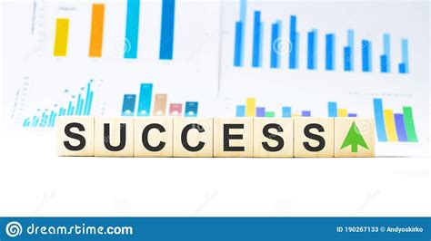 Success Word Made With Wooden Blocks Concept Stock Image Image Of