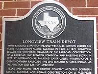 Longview Depot History