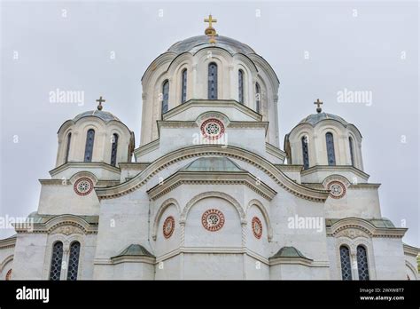 St George Church Oplenac Serbia Stock Photo Alamy