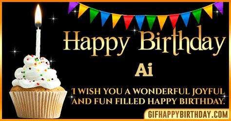 Happy Birthday Ai GIF Images