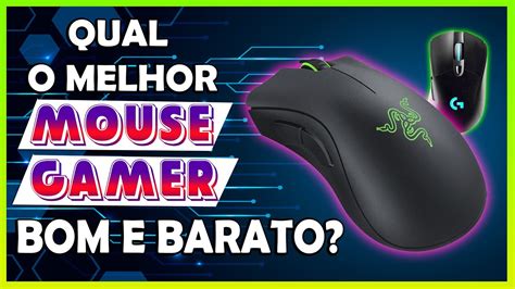 Os Melhores Mouses Gamer Mais Baratos De React Youtube