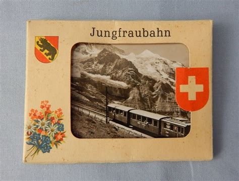 Jungfraubahn Souvenir Mit Alten Sw Fotos Kaufen Auf Ricardo