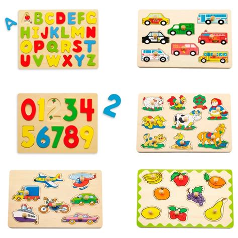 Wooden Flat Puzzles - Jigsaws & Puzzles Ireland