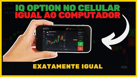 Iq Option Como Operar Pelo Celular Igual Ao Computador Iq Option