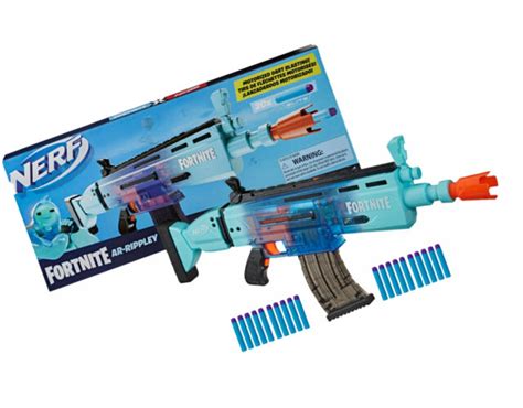 Hasbro Nerf F1031 Fortnite AR Rippley Motorized Elite Dart Blaster For