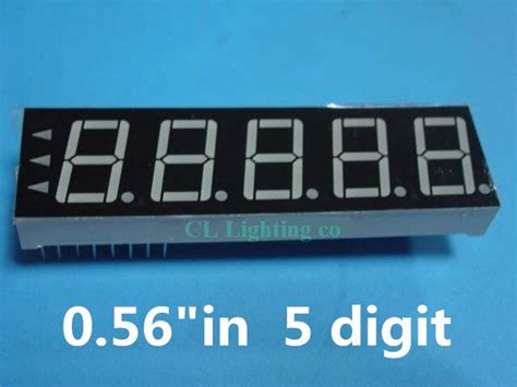 Bits Digital Tube Led Display Segment Red Grandado