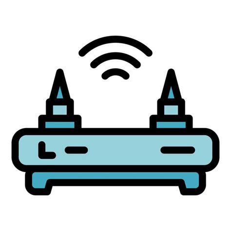 Premium Vector Secured Wifi Router Icon Outline Vector Antivirus Data