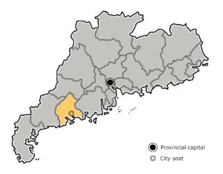 Chinese Cities with Over a Million Population - Yangjiang