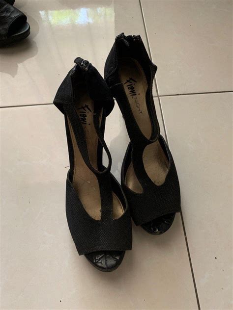 High Heels Hitam Payless On Carousell