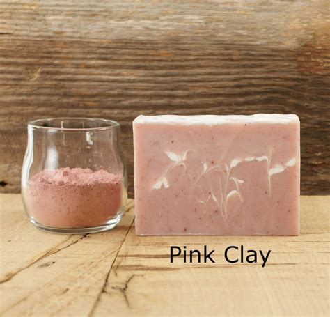 Pink Clay Soap Vegan Cold Process Soap Made With Pink Kaolin Etsy In