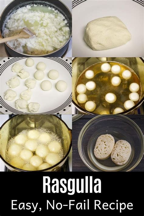 Rasgulla Recipe No Fail Method Spice Up The Curry Receta