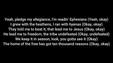 Kb Nobigdyl King Jesus Lyrics Youtube