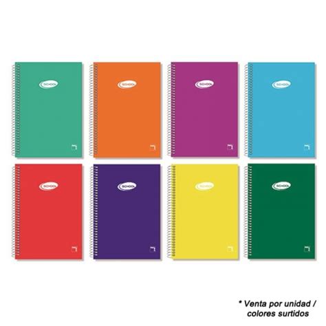 Cuaderno Sam Espiral Hojas Tama O Folio A Tapas Blandas Colores