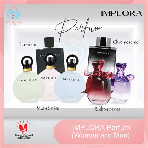 Jual Implora Parfum Angsa Bebek Pita Ribbon Luminor Man Chromosome