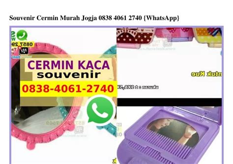 PPT Souvenir Cermin Murah Jogja 083840612740 Wa PowerPoint