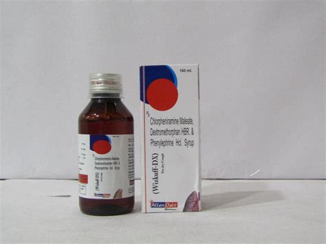 Wizkuff Dx Dextromethorphan 10mg Phenylephrine 5mg Cpm 2mg Bottle