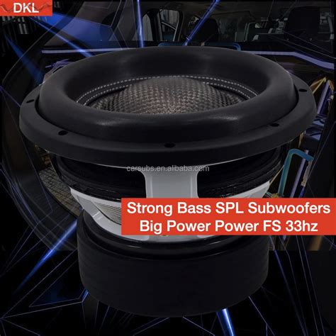 Car Stereo Subwoofer Speaker Inch Competition Sub Rms W Strong