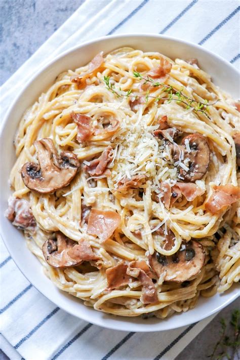 Instant Pot Mushroom Prosciutto Pasta Fab Everyday