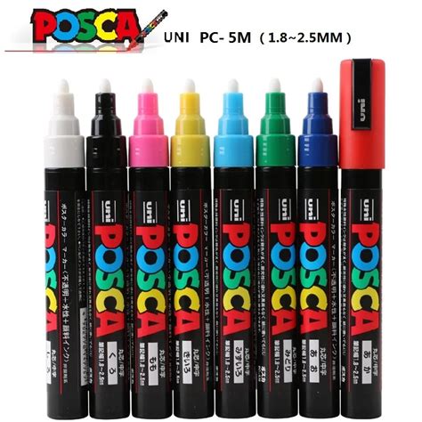 Uni Rotuladores Acr Licos Posca Marcadores De Colores Papeler A Papeler