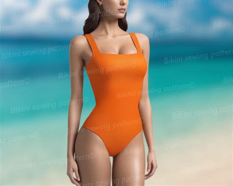 Bikini Set Pattern Pdf Swimsuit Pattern Pdf Custom Size Sizes Xxs Xxl Bikini Pattern Sewing