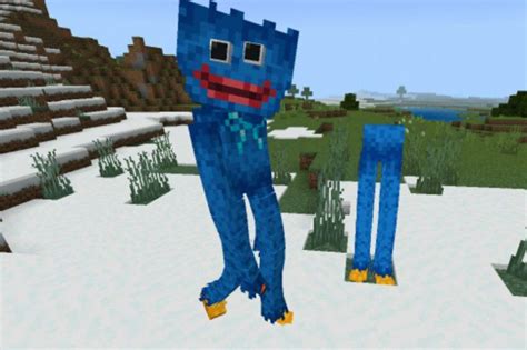 Download Huggy Wuggy Mod Minecraft Bedrock – Huggy Wuggy mod