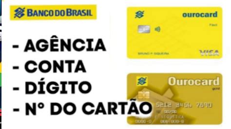 Como saber os dados do cartão do banco do brasil passo a passo 2023