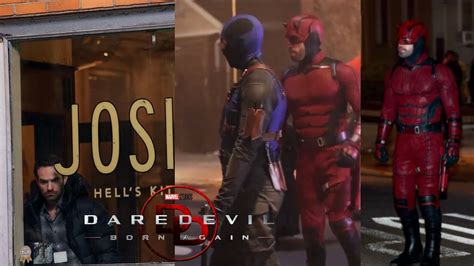 Daredevil Born Again Leaked New Daredevil Suit Bullseye Suit Footage