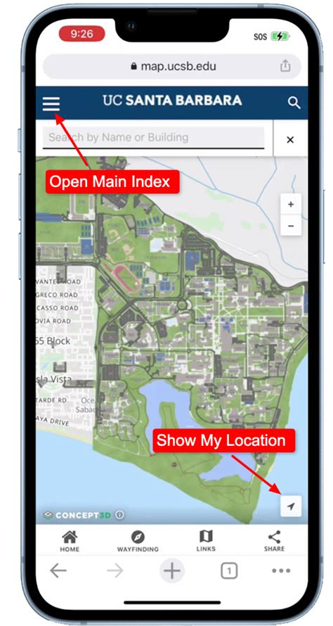 Home Campus Map