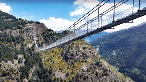 El Puente Tibetano De Andorra De Metros Que Pocos Se Atreven A