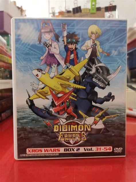 3dvd Digimon Fusion Battles Digimon Xros Wars Box 2 Vol 31 54