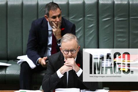 Question Time Australian Prime Minister Anthony Albanese Reacts During