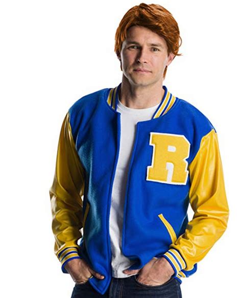 Archie Andrews Varsity Jacket And Wig Riverdale Costume