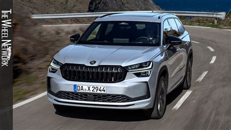 Skoda Kodiaq Sportline X Brilliant Silver Driving Interior