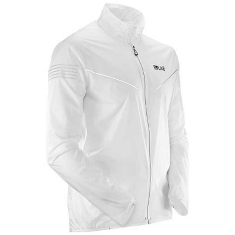 SALOMON S LAB LIGHT JKT M BLANCHE Veste Coupe Vent