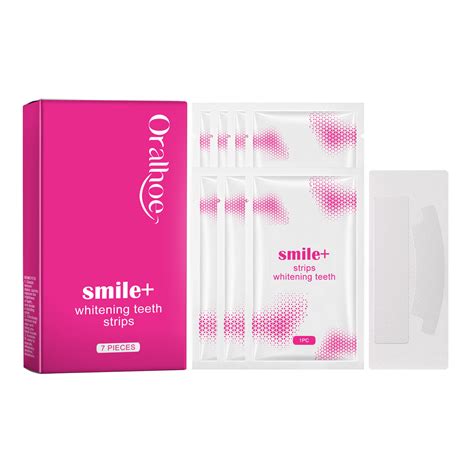 Teeth Whitening Strips For Cleaning Stains And Yellowing For