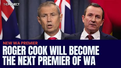 Roger Cook To Become New Premier Of Western Australia YouTube