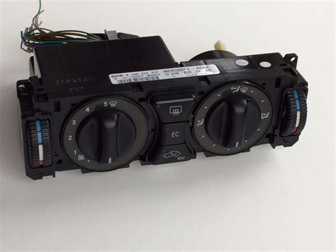 Mercedes Benz W210 AC CLIMATE HEATER CONTROL UNIT EBay