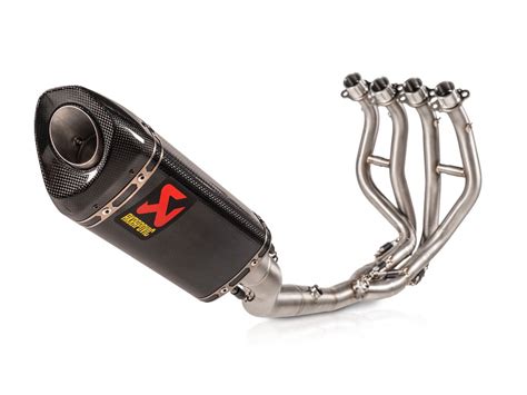 S K2R3 APC AKRAPOVIC RACING CARBON COMPLETE EXHAUST SYSTEM KAWASAKI