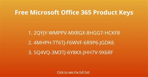 30+ Free Microsoft Office 365 Product Keys - Followchain