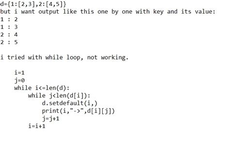 Python How To Print Dictionary Key And Its Values In Each Line Hot Sex Picture