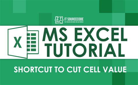 Shortcut To Cut Cell Value In Excel Keyboard Shortcut